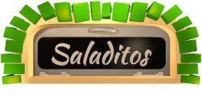 ilustracion 3d de horno con letrero saladitos